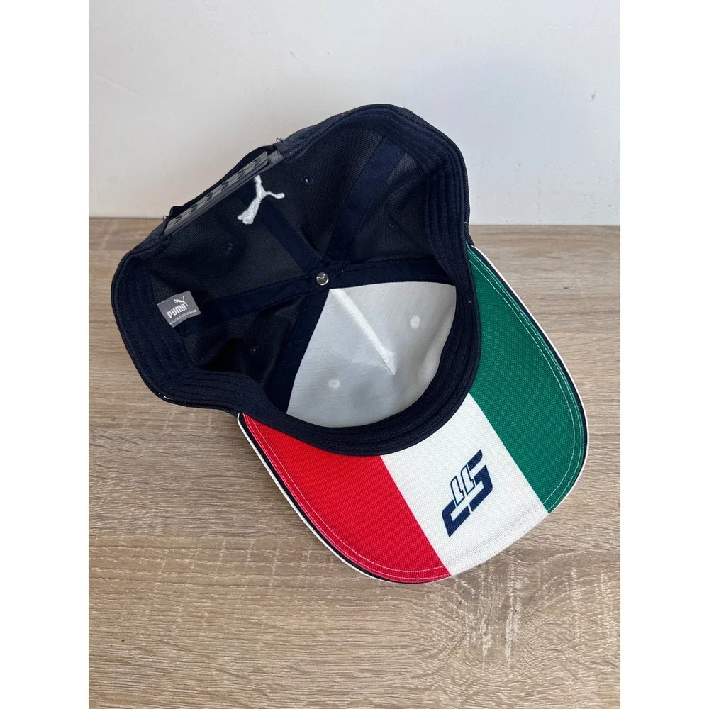 Puma Red Bull Racing F1 Sergio Perez 11 Snapback Hat Navy White Red Cap